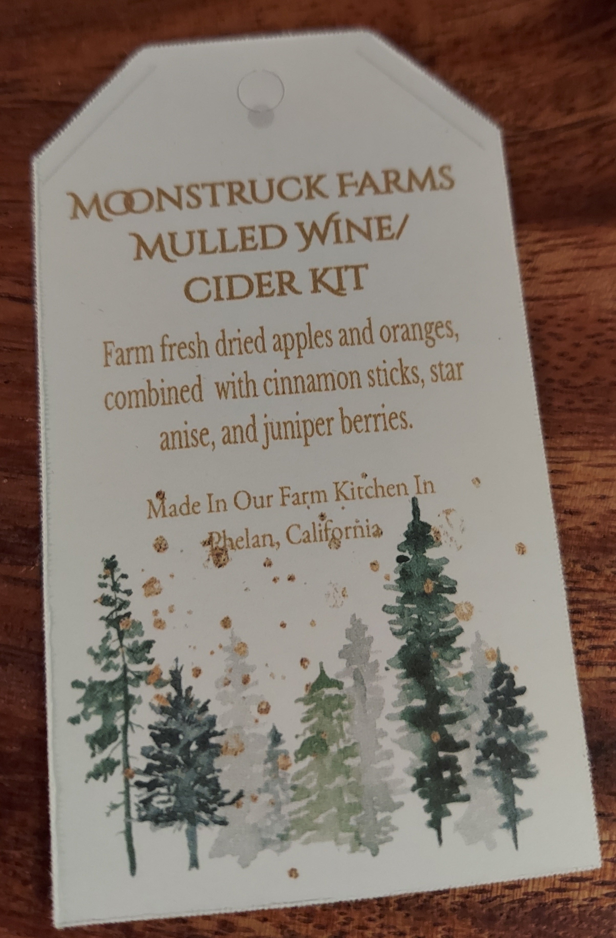 Moonstruck Farms Mulled Wine/Cider Kits (6 per order)