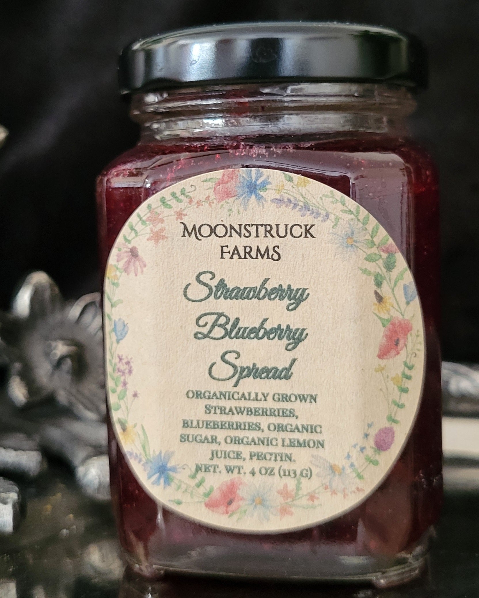 Strawberry Blueberry Fruit Spread