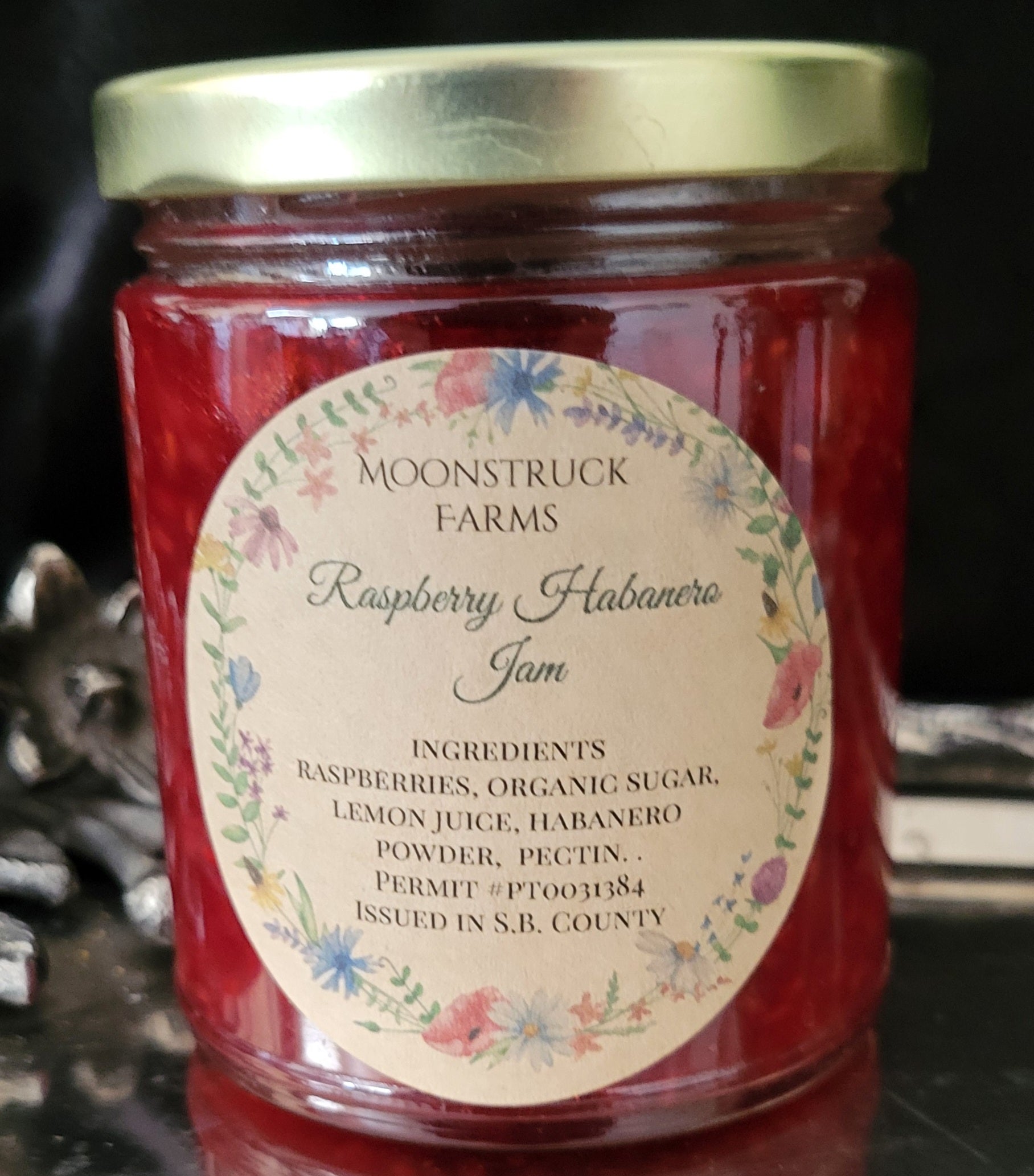 Raspberry Habanero Jam