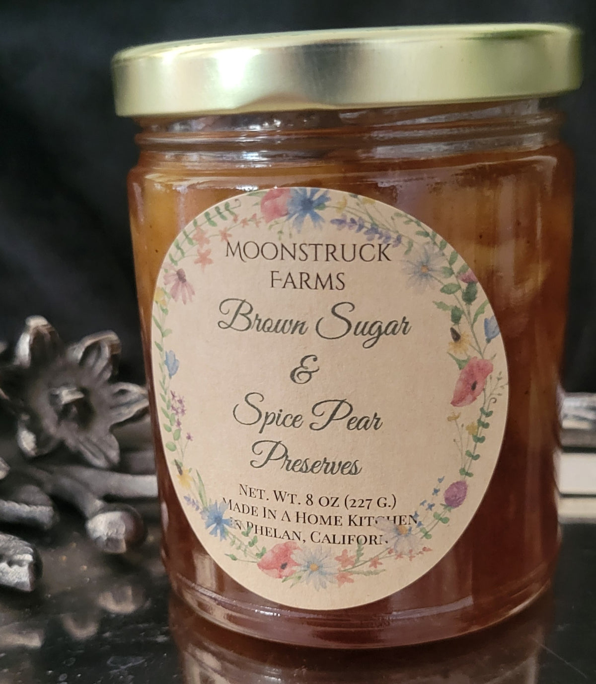 Brown Sugar & Spice Pear Preserves