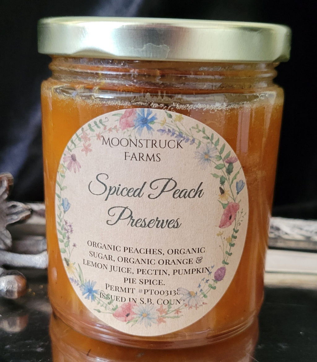 Spiced Peach Preserves