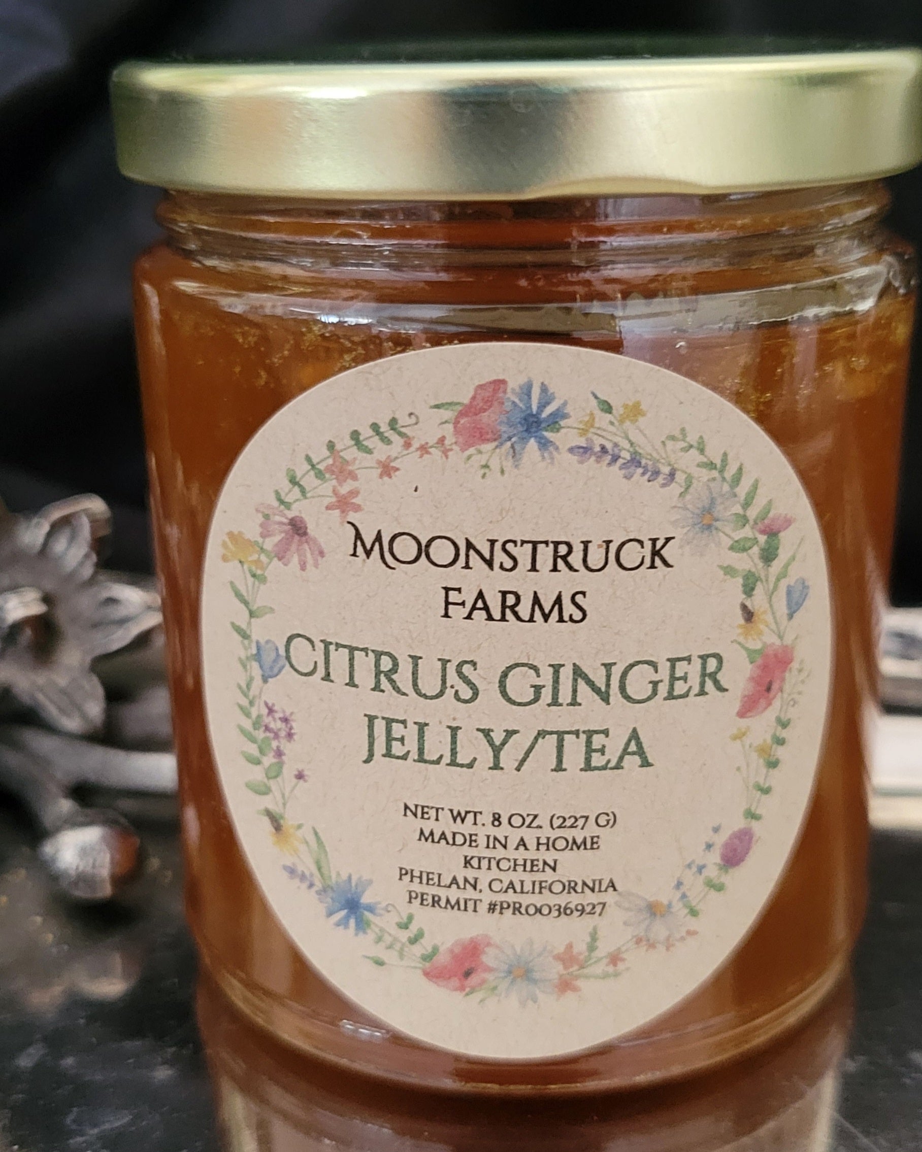 Citrus Ginger Jelly/Tea