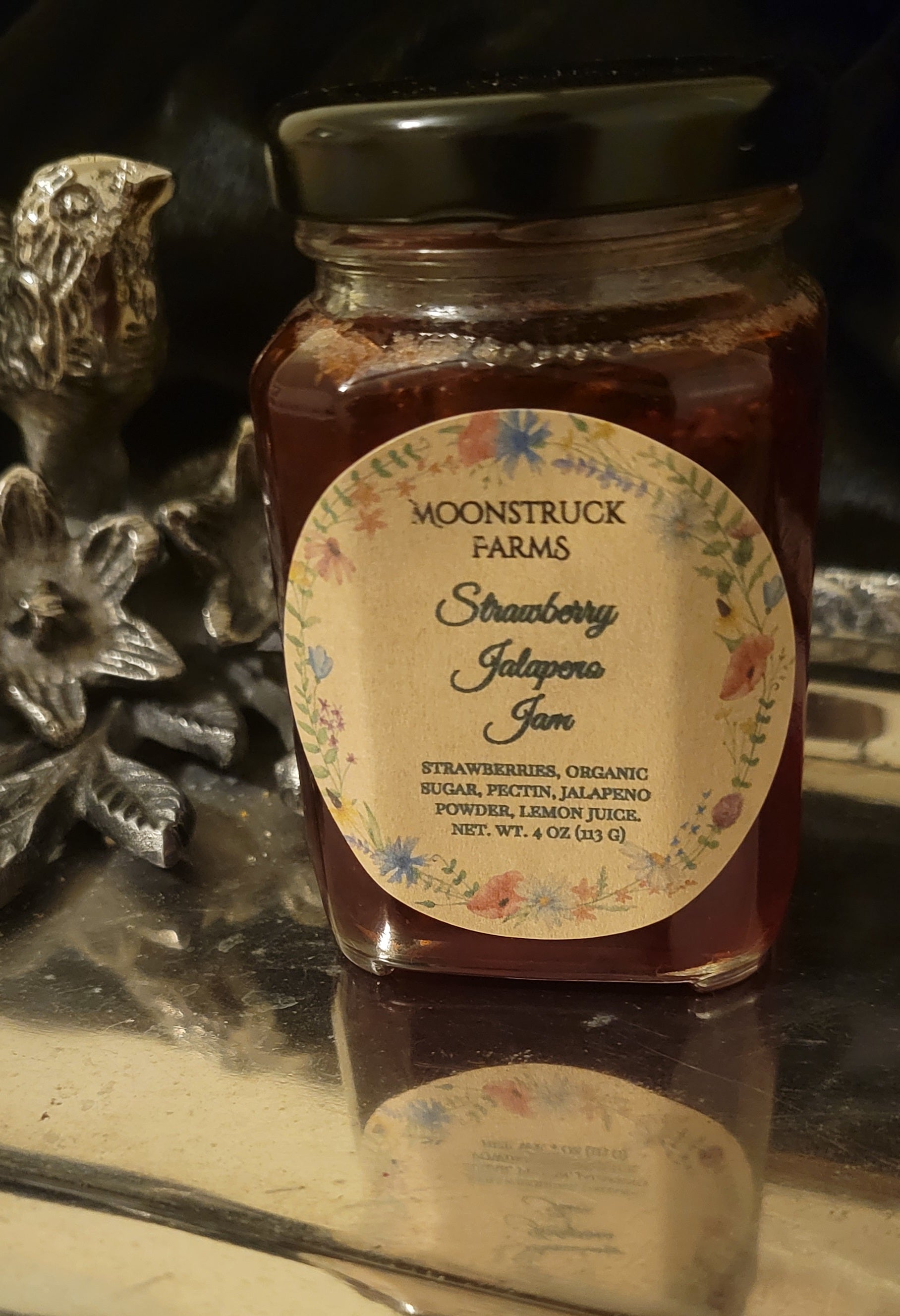 Bourbon Vanilla Blackberry Jam